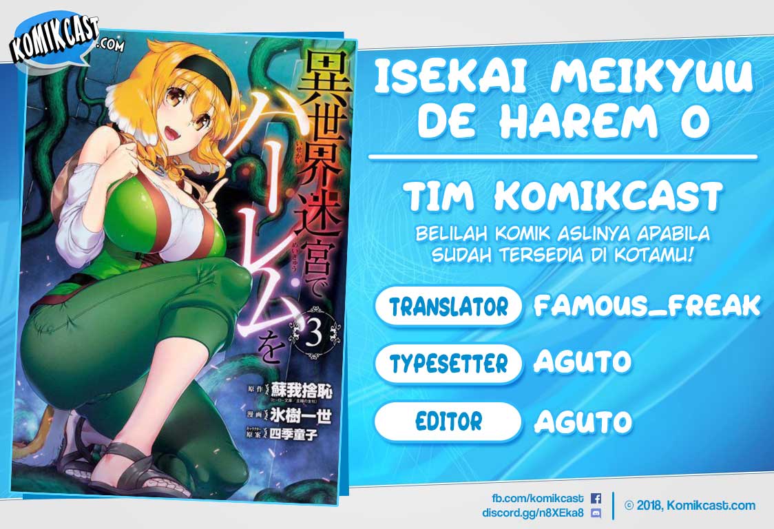 Isekai Meikyuu de Harem wo Chapter 26 Bahasa Indonesia